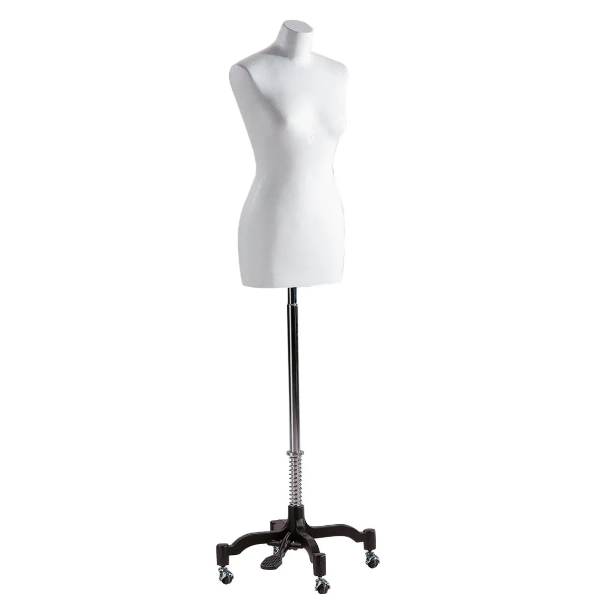 Maniquíes|Ayudas Y Herramientas De Decoración>DecoWoerner Torso Femenino De Corcho , 72 Cm blanco