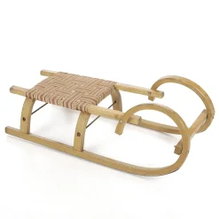 Decoración Natural|Decoración Temática>DecoWoerner Trineo De "cuernos" Auténtico, Longitud: 100 Cm marrón