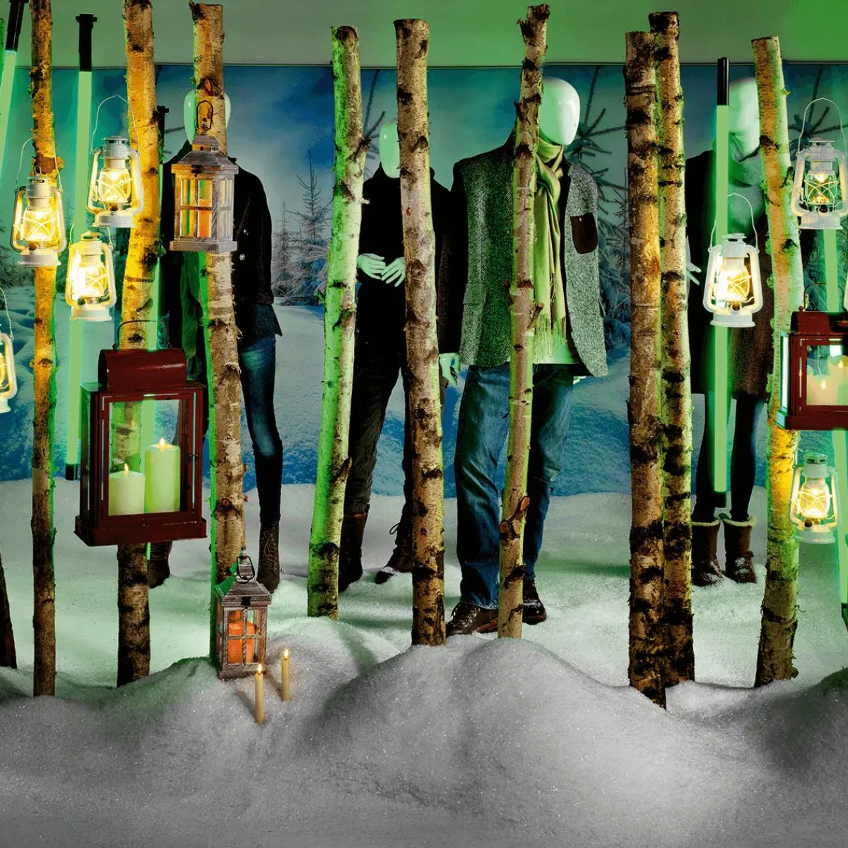 Decoración Natural|Decoración Temática>DecoWoerner Troncos De Abedul Decorativos, 200 Cm, 3 Piezas blanco