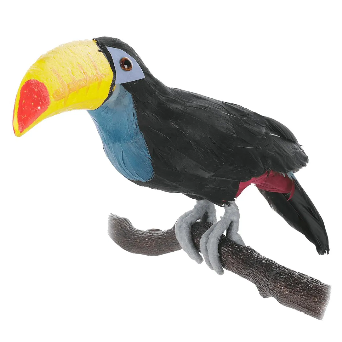 Decoración De Animales|Decoración De Verano>DecoWoerner Tucán Decorativo Longitud 33 Cm multicolor