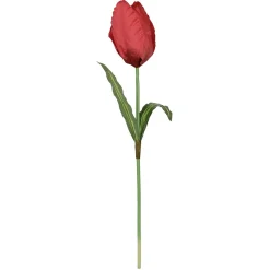 Decoración De Primavera|Flores Artificiales>DecoWoerner Tulipán Enorme Artificial, 135 Cm, rojo