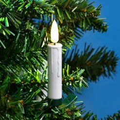 Luz Decorativa|Luces De Navidad>DecoWoerner Velas Decorativas LED Crema/ Cálido 10 Cm blanco
