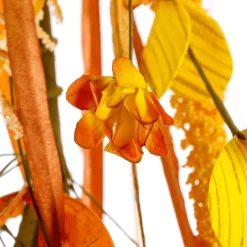 Decoración De Otoño|Guirnaldas Y Vides>DecoWoerner Vid Artificial En Mezcla De Otoño 150 Cm naranja