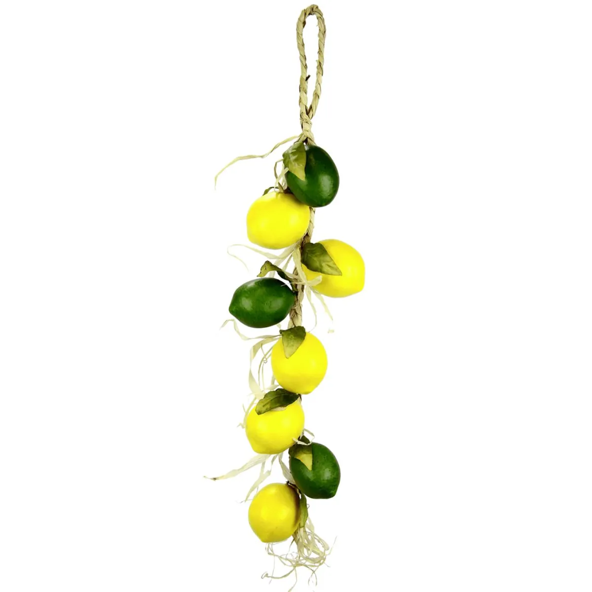 Frutas>DecoWoerner Vid Artificial Lima Limón 53 Cm multicolor