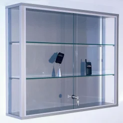 Expositores Para Tiendas>DecoWoerner Vitrina De Pared, 80 X 150 X 20 Cm transparente