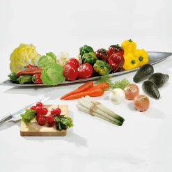 Decoración De Pascua|Verduras Y Hierbas>DecoWoerner Zanahorias Con Hojas Alimento De Imitación 30 Cm, 3 Piezas naranja