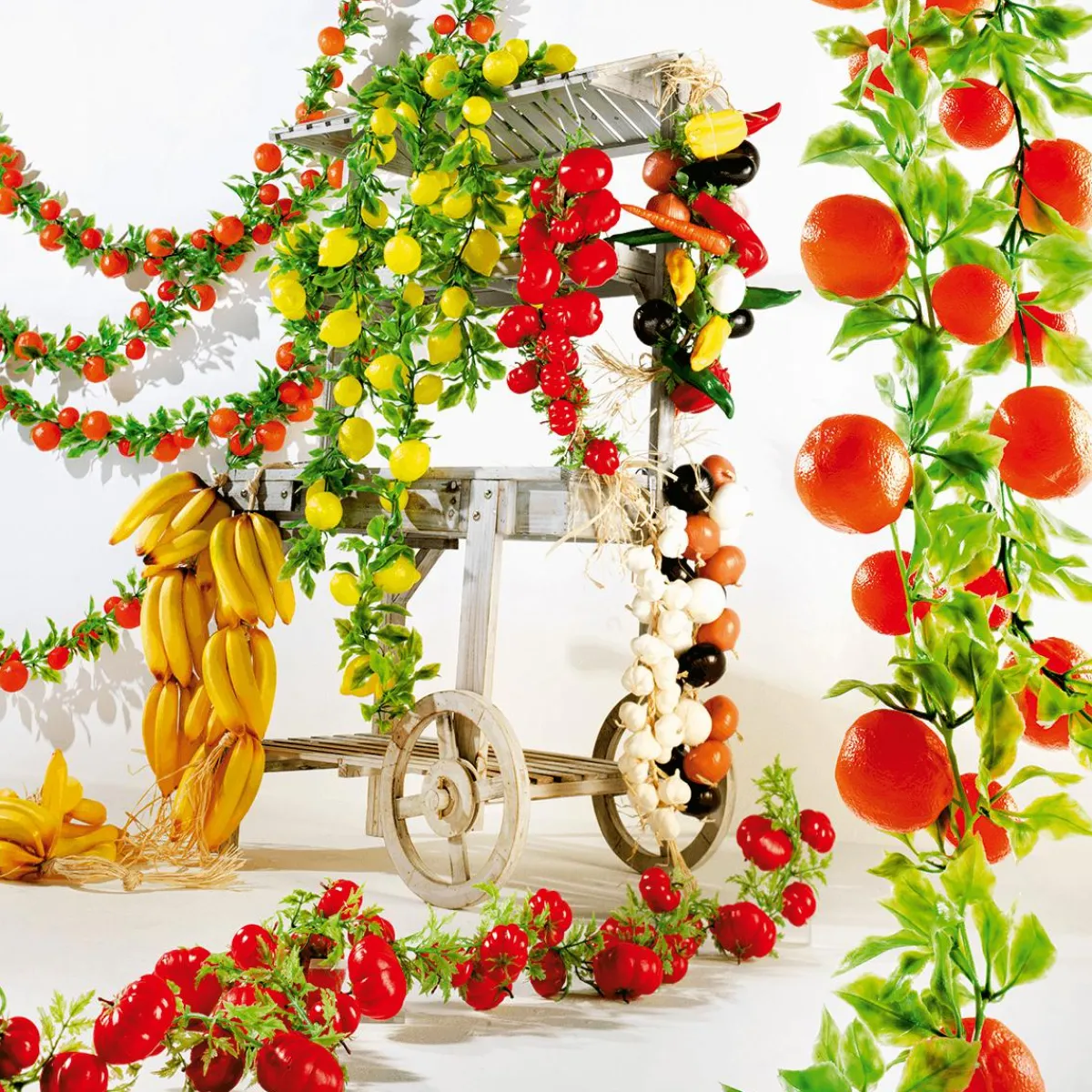 Verduras Y Hierbas>DecoWoerner Zarcillo De Cebolla Artificial 50 Cm multicolor