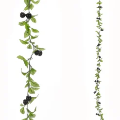Decoración De Verano|Guirnaldas Y Vides>DecoWoerner Zarcillo De Cereza Artificial 180 Cm rojo